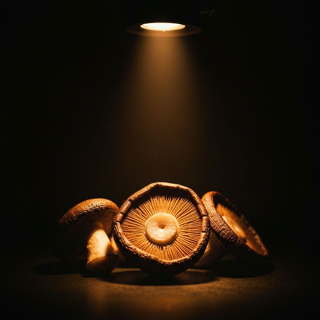 Mushrooms with Butter, Soy, and Black Pepper